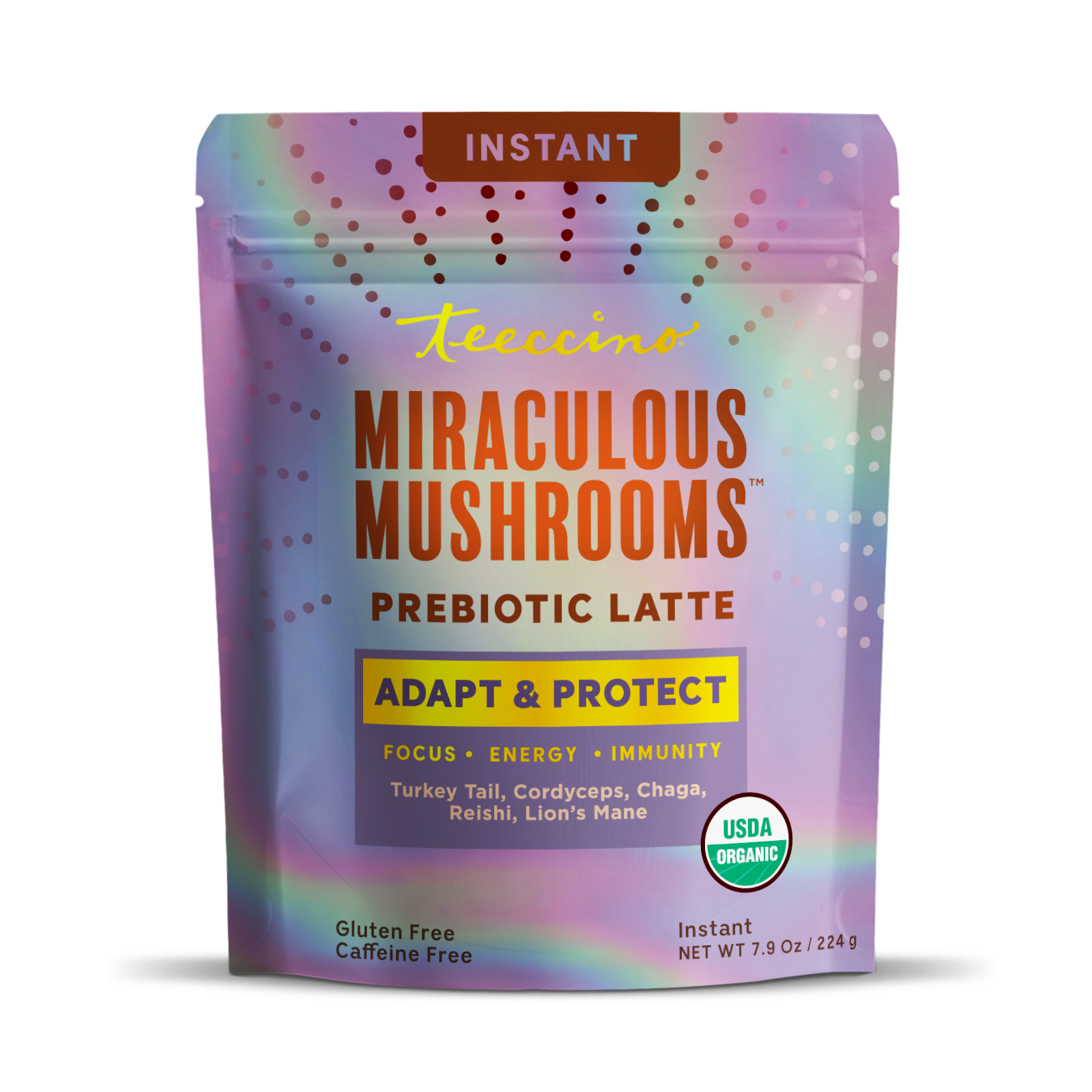 Instant Miraculous Mushrooms® Adapt & Protect Herbal Latte