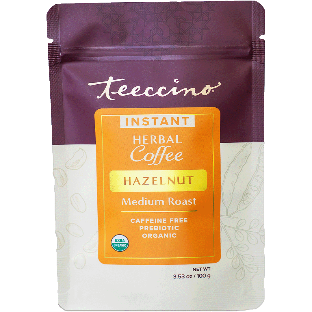 Instant Hazelnut Herbal Coffee